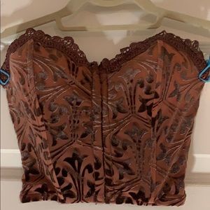 Charlotte Russe Corset Top